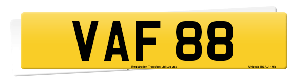 Registration number VAF 88